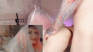 The best man fucked the bride, breaking marriage vows, in a daring act