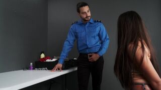 TSA agent found toys in my bag and took me to his office for a naughty inspection
