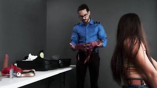 TSA agent found toys in my bag and took me to his office for a naughty inspection