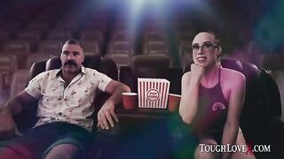The theater is empty, but Jackie Hoff is still in for a show