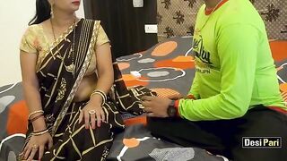Desi Pari’s step mom saved her from divorce in this steamy Hindi audio scene