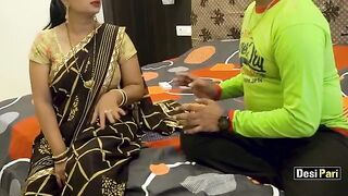 Desi Pari’s step mom saved her from divorce in this steamy Hindi audio scene