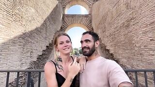 Date night in Roaming and Moaning in Rome with intense passion