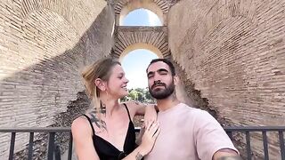 Date night in Roaming and Moaning in Rome with intense passion