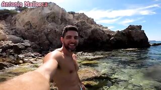 Skinny teen gets fucked outdoors on the nude beach hard