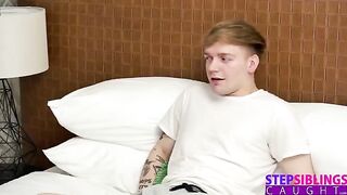 A guy's stepsister confesses she’s been with his best friend Kyle in a steamy scene