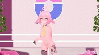 A first-time anal experience for a VTuber, exploring new boundaries in a bold way