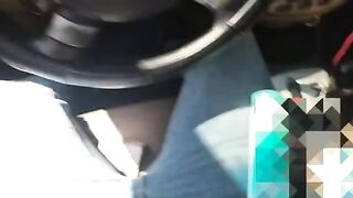 My nosy neighbor caught me jerking off in my car and threatened to report me