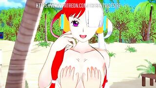 Uta’s dreaming with one piece hentai