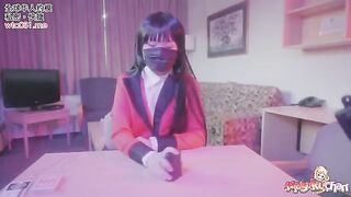 No panties and no condoms for Yumeko Kakegurui's gamble - Oil Handjob
