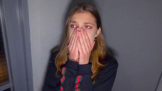 We fucked in the stairwell while parents were at home