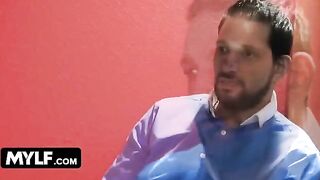 Aubrey Black, the busty MILF pornstar, cheats on her husband with a BBC