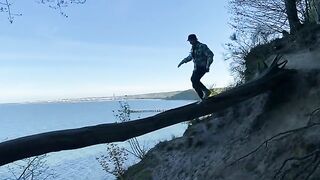 A Chihuahua vlog with a walk around Gdynia Orłowo