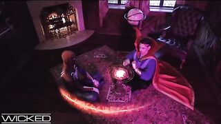 Superhero fuck fest with Deadpool, Captain Marvel, and Spiderman in HD