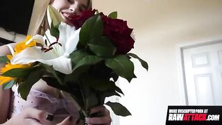 Octavia Red, the stunning redhead, takes on a huge cock with intense pleasure