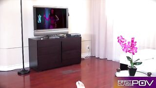 Adriana Chechik is the queen of mess and intense blowjobs, showcasing her skills