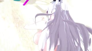 I fucked the huge tit Waifu Prinz Eugen from Azur Lane