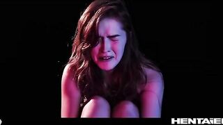 Redhead slut Jia Lissa gets her pussy filled with alien cum in a hot scene