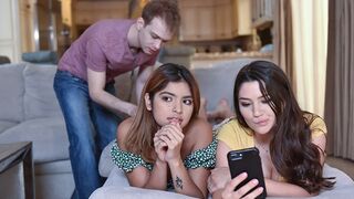 Babe agrees to have sex for rent money in a free use scenario
