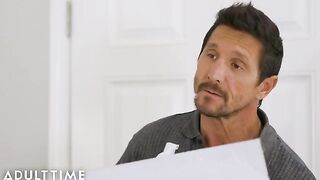 Savannah Sixx seduces her stepdad with the hottest nuru massage ever in this steamy scene