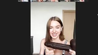 Hot lesbian orgy in zoom with Californiababe and more