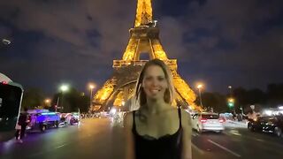 A rough sex session on the couch in Paris, just the way she likes it