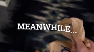 Thick porn star begs delivery guy for sex in steamy scene