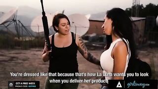 Femdom boss Luna Star teaches her whores to behave