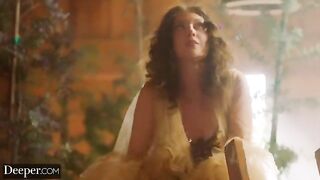The hot threesome fuck with a goddess Elena Koshka