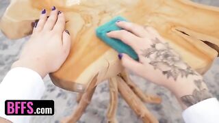 Hot maid sex with Sugar Babes, Brooke Johnson and more