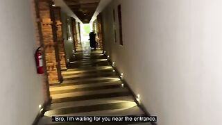 A couple has deeper sex, trying not to wake anyone up