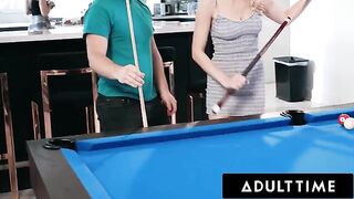 Two cute girls having fun with their new roommate on Adult Time