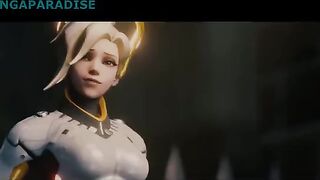 Overwatch Mercy's most beautiful and sensual moments in HD