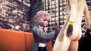 My Hero Academia - Mina Ashido's pussy gets smashed hard in 3D