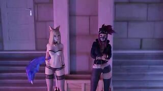 League of Legends Ahri makes her debut in porn, explore her curiosity!