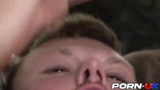 The hottest Polish teen Misha Cross in intense action, showcasing her deep throat skills