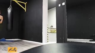 Fucked my colleague in the toilet at the gym