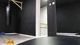 Fucked my colleague in the toilet at the gym
