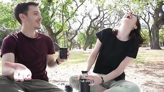 A day at the park ended with a blowjob, how?