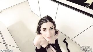 Hentai girl Little Caprice gets her pussy eaten by pervert stepbrother