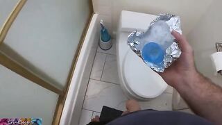A hot stepmom helps her stepson to get a sperm sample in this hot vid
