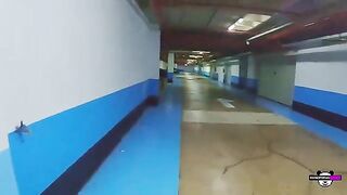 Woman almost like a wife fucked in public bathroom