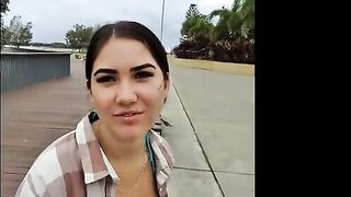 I picked up a hot girl in the park and we fucked publicly