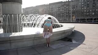 Sometimes I wear underwear... but anyway end up completely naked in public outside