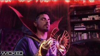Ms. Marvel gets her pussy full of Doctor Strange's cock in a hot parody scene