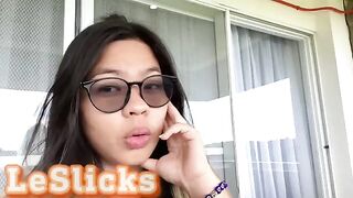 Daddy Z screwed me on my period by the pool