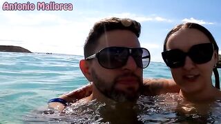 A blonde babe got fucked hard on the beach by Antonio Mallorca