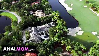 Big titted stepmom London River gets her ass smashed by pervert stepson