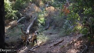 Avery and Jane get destroyed by a huge cock in an intense threesome
