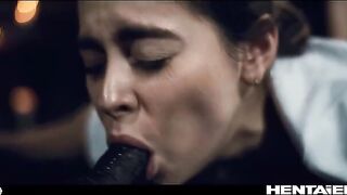 Hot girls getting fucked and creampied by alien monsters in this wild compilation